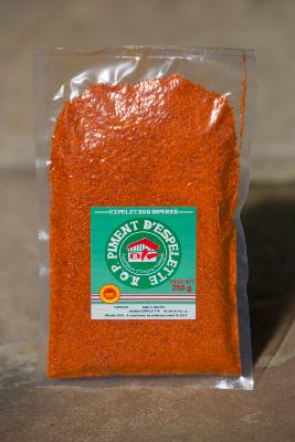 Poudre de Piment d'Espelette AOP Sachet de 250gr